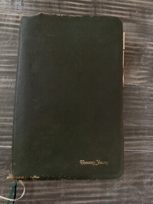 Oxford 1967 KJV New Scofield Reference Bible Green Moroccan Leather-image