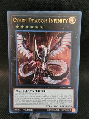 Cyber Dragon Infinity (LEDD-ENB31) 1st Edition - Ultra Rare - Near Mint-image
