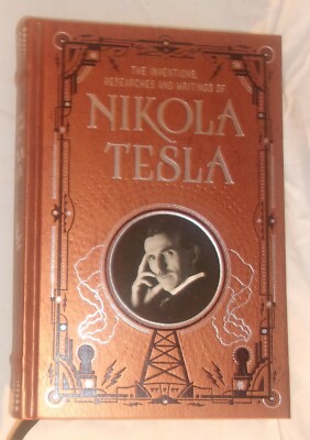 BARNES & NOBLE NIKOLA TESLA HARDCOVER BOOK IN VERY GOOD CONDITION-image
