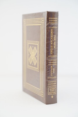 The New American Story SIGNED Bill Bradley SEALED Easton Press FIRST EDITION-image
