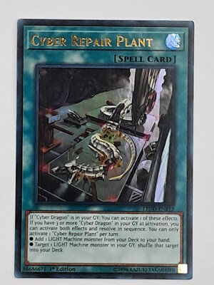 Yugioh Cyber Repair Plant LEDD-ENB12 Ultra Rare 1st Edition NM - Yugioh-image