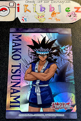 Mako Tsunami Toon Cyber Dragon Art NM Super Rare YuGiOh Token. Free Tracked Ship-image