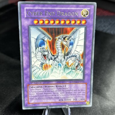 Yu-Gi-Oh! Cyber End Dragon DP04-EN012 Rare Unlimited NM-image