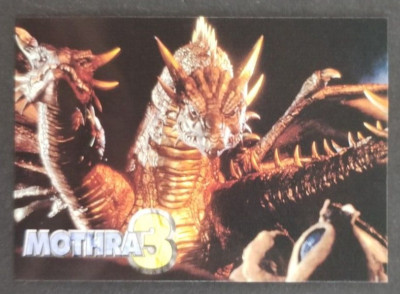 Mothra 1998 Japanese Film Monster Card #21 (NM)-image