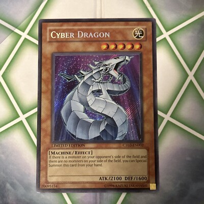 Yu-Gi-Oh! TCG Cyber Dragon 2006 Collector's Tins CT03-EN002 Limited Secret Rare-image