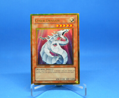Yu-Gi-Oh! Cyber Dragon [GLD1-EN022] Gold Rare Ltd Ed HP-image