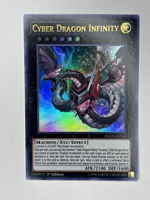 YuGiOh! Cyber Dragon Infinity DUOV-EN059 Ultimate Rare, 1st Edition, NM-image