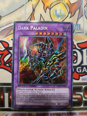 Dark Paladin SBCB-EN021 Secret Rare Speed Duel Yugioh-image