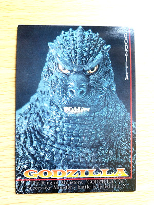 Godzilla 1995  CARD No.79 TOHO  From Japan  C-89-image