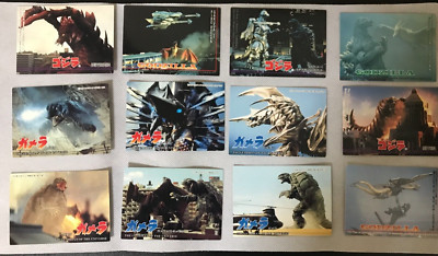 Godzilla GAMERA Amada 22 cards set 1990's Retro  Made in Japan Japanese F/S-image