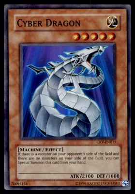 Yu-Gi-Oh! Cyber Dragon #CVR-EN015 Light Play-image