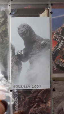 godzilla daikaiju hyakka cocoa chocolate cigarettes card japan 145-image