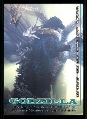 1995 Amada Godzilla #49 vs King Ghidorah-image
