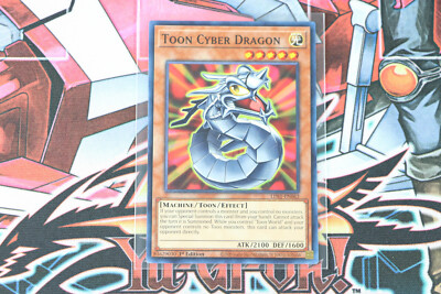 YuGiOh Toon Cyber Dragon LDS1-EN062 1st Edition Common-image