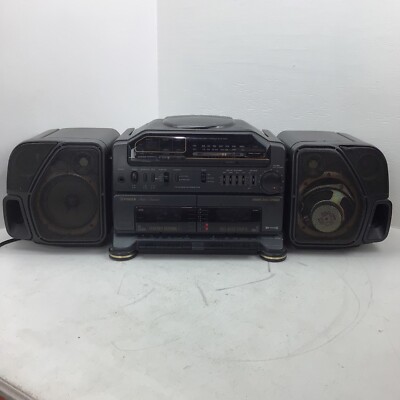Fisher PH-D8000 Hi-Fi Studio Large Cassette Tape Compact Disc & AM FM Radio-image