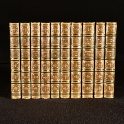 1859 10Vols The Life of Samuel Johnson James Boswell Crocker Wright Illustrat...-image
