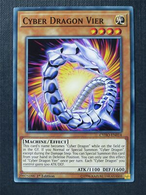Cyber Dragon Vier CYHO - 1st ed - Yugioh Card #3CS-image