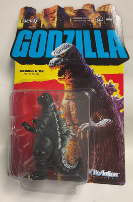Super7 Reaction GODZILLA '84 Kaiju TOHO 3.75