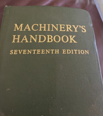 Machinery’s Handbook Industrial Press Seventeenth  Edition 1966 2104 Pages-image
