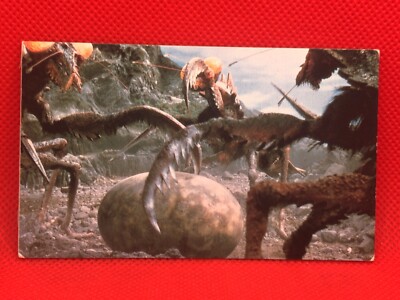 Minya Godzilla Kamacuras card 4inch Barcode Battler vintage  No.59 rare TOHO-image