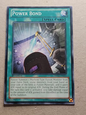 Power Bond - SDCR-EN022 - 1st Edition - YuGiOh-LP -image