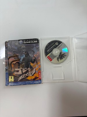 Godzilla Monster Super GameCube Atari 2002 Used Damaged Disc-image