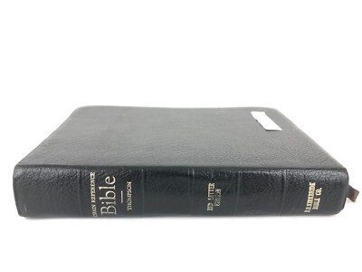 Thompson Chain Reference KJV Bible Cowhide 4th ed Kirkbride see details-image
