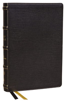 KJV Holy Bible with Apocrypha and 73,000 Center-Column Cross References, Blac...-image