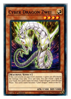 Legendary Dragon Decks #LEDD-ENB02 Cyber Dragon Zwei - 1st Ed.-image