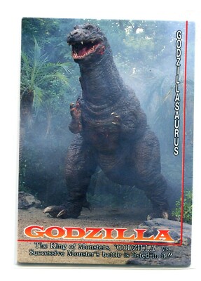1995 Amada Godzilla King of the Monsters #51 Godzillasaurus Character Intro-image