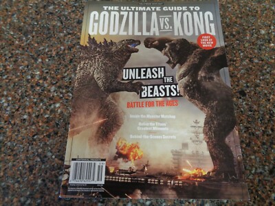 Godzilla Vs. Kong Ultimate Guide One Shot Magazine NEW 2021 074470625575-image