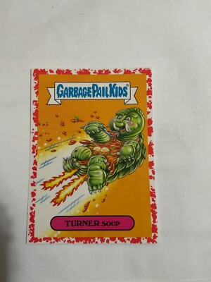 3b TURNER SOUP 2018 Garbage Pail Kids Horror-ible SCI-FI Gamera Red/75 Godzilla-image