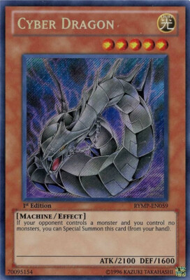 Yu-Gi-Oh! TCG Cyber Dragon Ra Yellow Mega Pack Rymp-En059 1st Edition Secret...-image