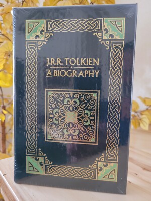 JRR TOLKIEN BIOGRAPHY - Easton Press Author of  Lord Of The Rings The Hobbit NEW-image
