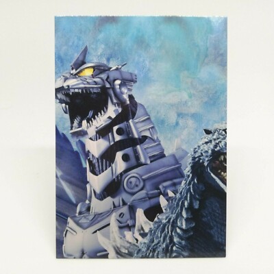 No.02 Godzilla Card GODZILLA×Mechagodzilla×Mothra Tokyo SOS AMADA 2003 Toho-image