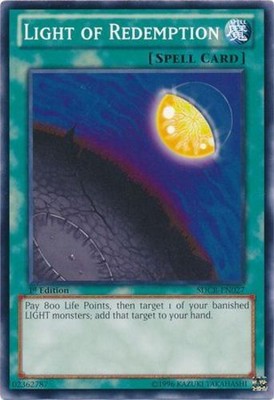 Light of Redemption - SDCR-EN027 - Common - 1st Edition - Moderately Played-image