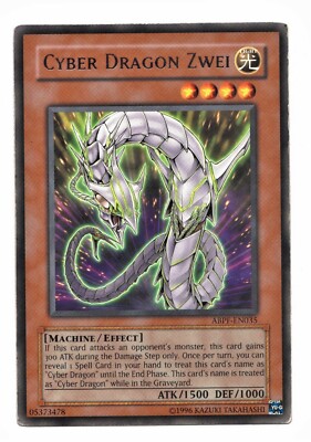 Yu-Gi-Oh Card: Cyber Dragon Zwei ABPF-EN035 RARE! EX-image