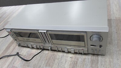 Studio Standard FISHER CR-155 Stereo stereo double cassette deck  Sold As Is-image