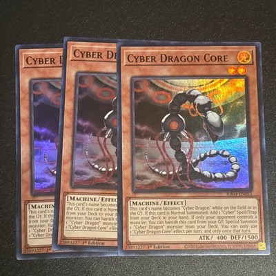 Cyber Dragon Core (SR) RA04-EN013 Quarter Century Stampede 1st Edition X3-image