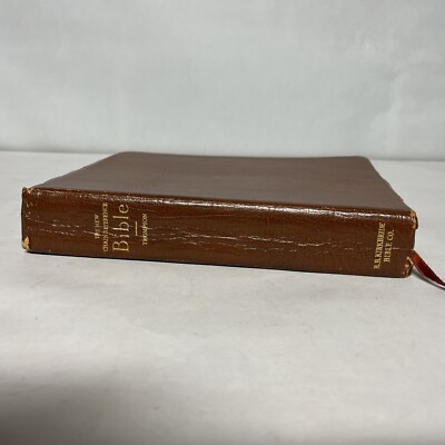 The New Chain Reference Bible (Thompson) KJV 1964 Leather Bound Kirkbridge-image