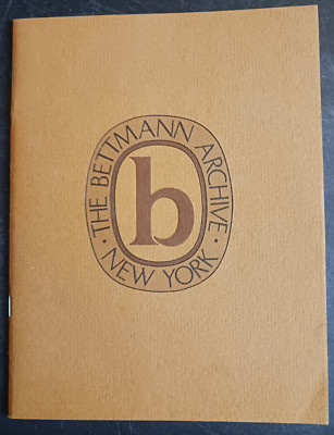 Bettman Archive New York 1972 catalog vintage-image