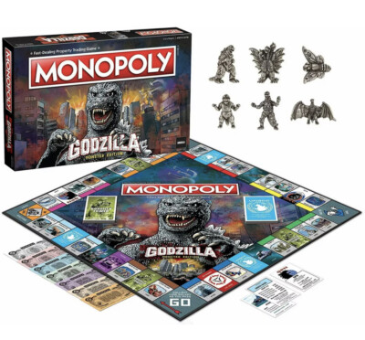 Monopoly Godzilla | Featuring Familiar Locations and Iconic Kaiju Monsters-image