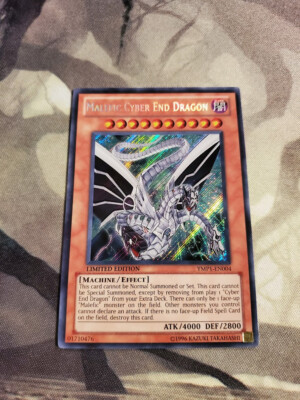Yugioh - Malefic Cyber End Dragon YMP1-EN004 LP Limited Secret Rare-image