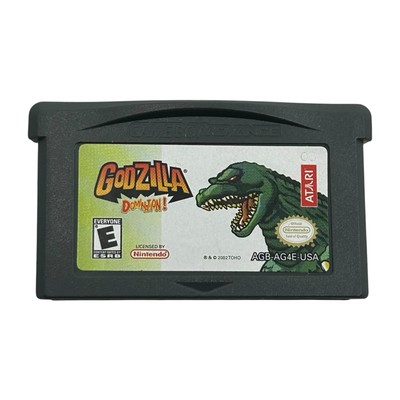 Godzilla Domination! (Nintendo Game Boy Advance) Authentic Tested GBA Cartridge-image