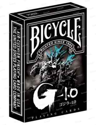 Bicycle Godzilla -1.0 Playing Cards G -1.0 Trump New- Japan-image
