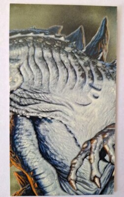 1998 Godzilla Glow-in-the-Dark Chase Card G2 Widevision Inkworks-image