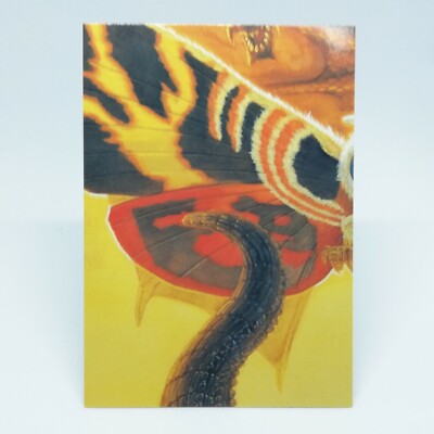 No.4 Godzilla Card Godzilla Mothra King Ghidora All Attack AMADA 2001 Japan-image