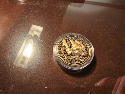 Dark Paladin Yugioh YCS Pre Registration Gold Coin OFFICIAL NEW!-image