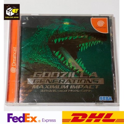 Godzilla Generations Maximum Impact Dream cast Soft Game USED Japan-image