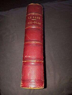 Le Sage Gil Blas Book In French 1863-image